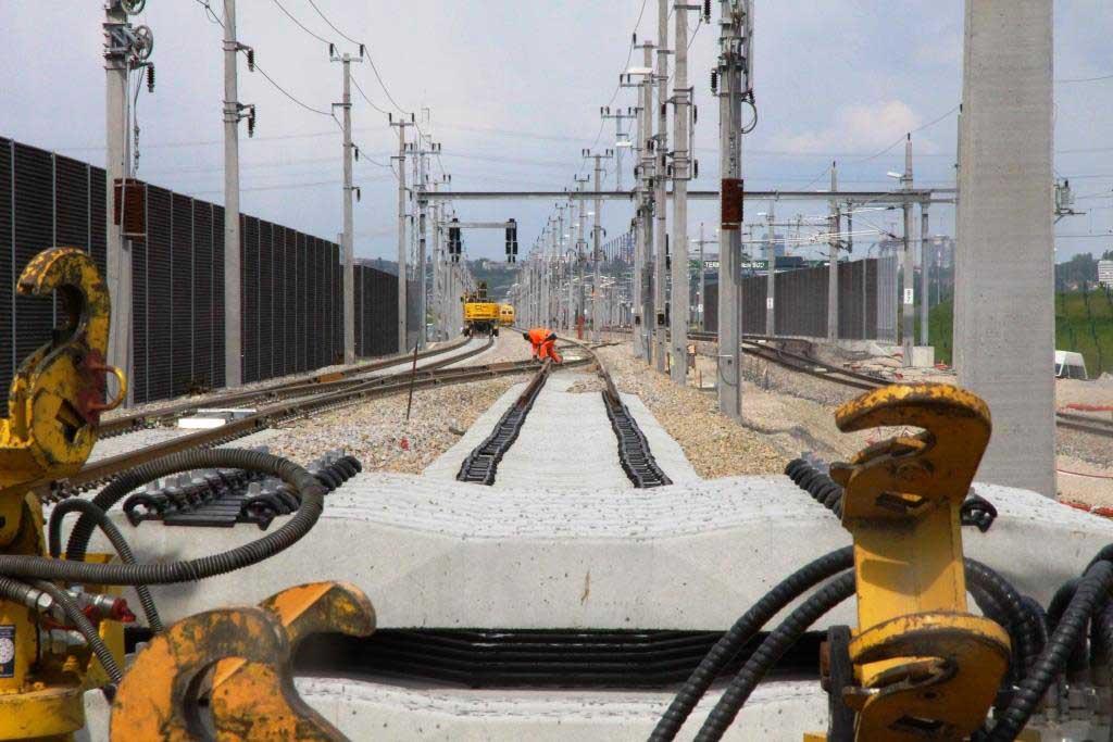 © ÖBB/Gerald Sturm Bauarbeiten im Gleisbereich