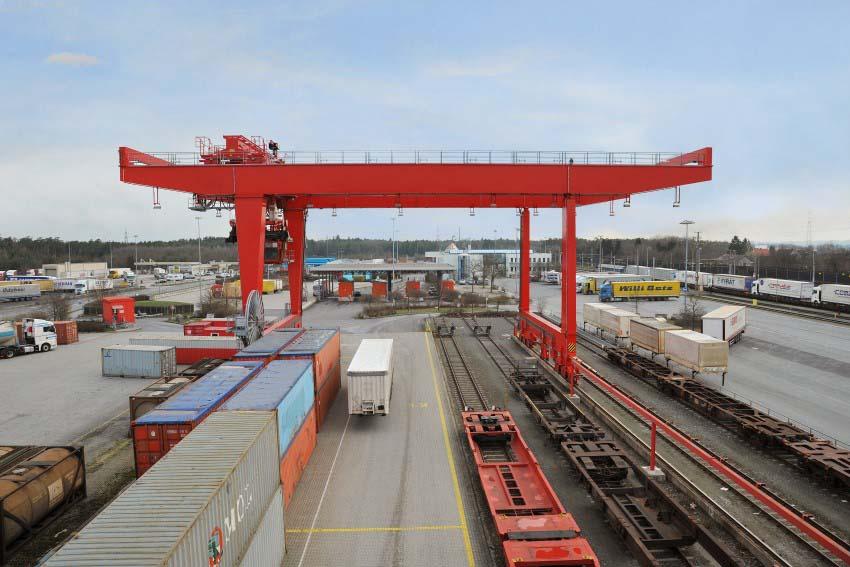 © ÖBB/Robert Deopito Blick auf den Terminal Wels